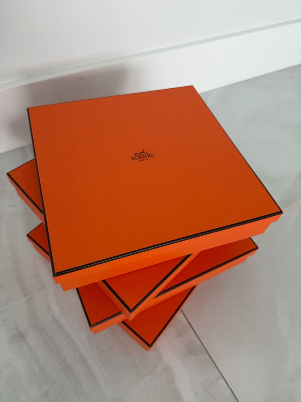 4 Hermes Boxes PRICED TO SELL